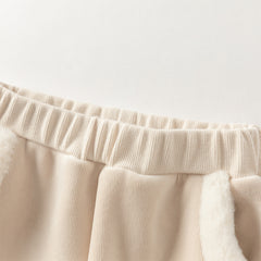 Dave&Bella Toddler Girls Winter Chinese-style Pink Turtle Plush-lined Warm Suits Sets