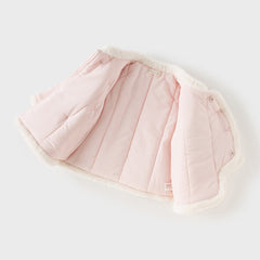 Dave&Bella Toddler Girls Winter Chinese-style Pink Turtle Plush-lined Warm Suits Sets