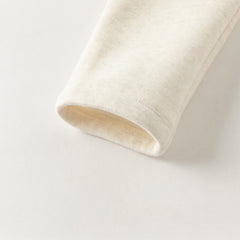 Dave&Bella Toddler Girls Winter Elegant White/Dark Grey Mesh Skirt-style Leggings Pants