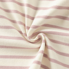 Dave&Bella Toddler Girls Winter Sweet Striped Fashion Cotton Turtle T-shirts Tops