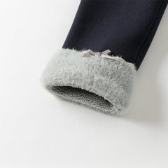 Dave&Bella Toddler Girls Cozy Fleece-Lined Winter Leggings Pants