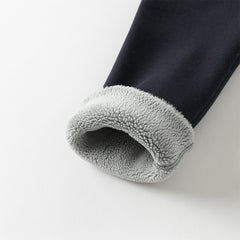 Dave&Bella Toddler Girls Cozy Fleece-Lined Winter Leggings Pants