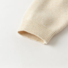 Dave&Bella Kids Boys Gentle Apricot Cotton Casual Sweaters