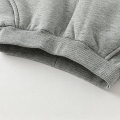 Dave&Bella Toddler Girls/Boys Winter Plush-lined Casual Knit Drawstring Sweatpants