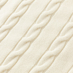 Dave&Bella Kids Girls/Boys Winter Versatile Beige/Red Pullover Sweaters Tops