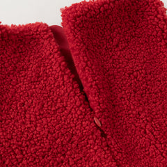 Dave&Bella Toddler Girls Red Chinese-style Sleeveless Plush Princess Mesh Dress