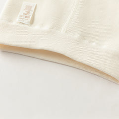 Dave&Bella Kids Girls Versatile Beige/Black Footed Tights Leggings