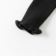 Dave&Bella Kids Girls Winter Adorable Beige Long Sleeve Pullover Sweaters Tops