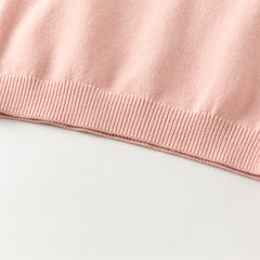 Dave&Bella Kids Girls Winter Versatile Warm Turtle-neck  Pullover Sweaters Tops