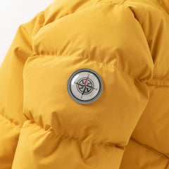 Dave&Bella Toddler Boys Winter Charming Yellow Mid-length Outdoor Cozy Down Coats