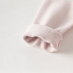 Dave&Bella Toddler Girls Elegant Pink Turtle Long-sleeved A-line Party Mesh Dress