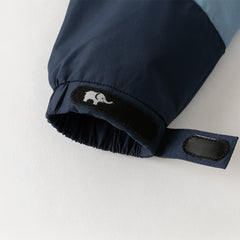Dave&Bella Kids Boys Winter Outdoor Waterproof Warm Hooded Two-piece Down Coat Sets