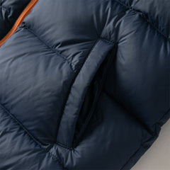 Dave&Bella Kids Boys Winter Outdoor Waterproof Warm Hooded Two-piece Down Coat Sets