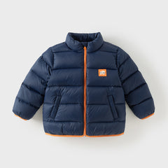 Dave&Bella Kids Boys Winter Outdoor Waterproof Warm Hooded Two-piece Down Coat Sets