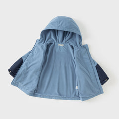 Dave&Bella Kids Boys Winter Outdoor Waterproof Warm Hooded Two-piece Down Coat Sets