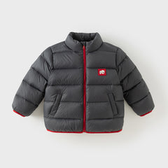 Dave&Bella Kids Boys Winter Outdoor Waterproof Warm Hooded Two-piece Down Coat Sets