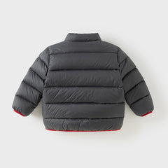 Dave&Bella Kids Boys Winter Outdoor Waterproof Warm Hooded Two-piece Down Coat Sets