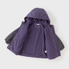 Dave&Bella Kids Boys Winter Outdoor Waterproof Warm Hooded Two-piece Down Coat Sets