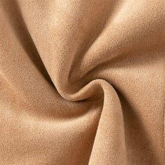 Dave&Bella Toddler Boys Winter Casual Brown Camel Outwear Hooded Plush-lined Coats