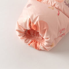 Dave&Bella Toddler Girls Winter Adorable Print Chinese-style Plush Turtle Cozy Down Coats