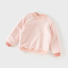 Dave&Bella Toddler Girls/Boys Festival Red/Pink Turtle Cozy Plush-lined Sweaters Tops