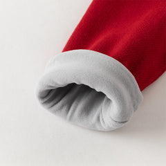 Dave&Bella Toddler Girls/Boys Festival Red/Pink Turtle Cozy Plush-lined Sweaters Tops