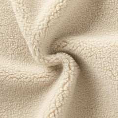 Dave&Bella Toddler Girls/Boys Winter Beige/Light Pink V-collar Outwear Cozy Coats