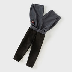 Dave&Bella Toddler Girls Autumn Sweet Fake-two-piece Design Leggings Pants