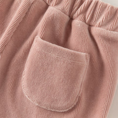 Dave&Bella Toddler Girls Autumn Sweet Fake-two-piece Design Leggings Pants