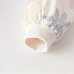 Dave&Bella Toddler Girls/Boys Playful Print Outwear Windproof Fleece-lined Hooded Coats