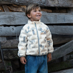 Dave&Bella Kids Girls/Boys Winter Multi-color&print Outwear Lightweight Down Puffer Jacket