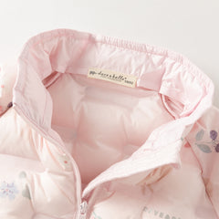 Dave&Bella Kids Girls/Boys Winter Multi-color&print Outwear Lightweight Down Puffer Jacket