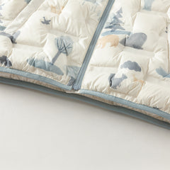 Dave&Bella Kids Girls/Boys Winter Multi-color&print Outwear Lightweight Down Puffer Jacket