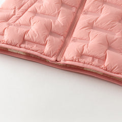 Dave&Bella Kids Girls/Boys Winter Cozy Multi-color&Print Sleeveless Down Vest Tops