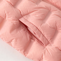 Dave&Bella Kids Girls/Boys Winter Cozy Multi-color&Print Sleeveless Down Vest Tops