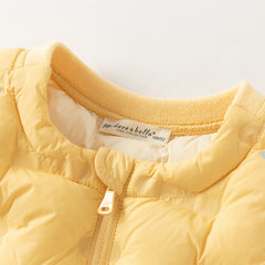 Dave&Bella Kids Girls/Boys Winter Cozy Multi-color&Print Sleeveless Down Vest Tops