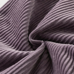 Dave&Bella Toddler Girls Casual Apricot/Grey Purple Soft Plush-lined Straight-leg Pants