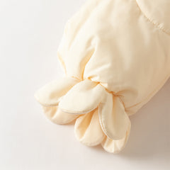 Dave&Bella Toddler Girls Cute Yellow Butterfly-Style Shawl-Collar Hooded Padded Coats