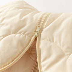 Dave&Bella Toddler Girls Cute Yellow Butterfly-Style Shawl-Collar Hooded Padded Coats