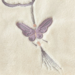 Dave&Bella Toddler Girls Winter Cute Beige Plush-lined Hooded Capes