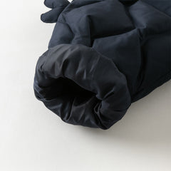 Dave&Bella Toddler Girls/Boys Winter Navy Blue Outdoor Windproof Warm Down Pants