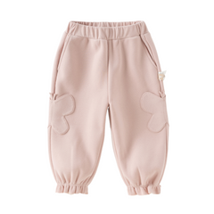 Dave&Bella Toddler Girls Autumn Sweet Outdoor Drawstring Sweatpants