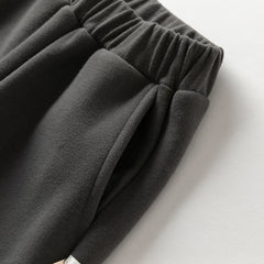 Dave&Bella Toddler Girls Autumn Sweet Outdoor Drawstring Sweatpants