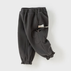 Dave&Bella Toddler Girls Autumn Sweet Outdoor Drawstring Sweatpants