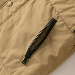 Dave&Bella Kids Girls/Boys Winter Cozy Outwear Plush-lined Hooded Padded Jackets