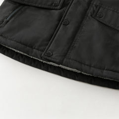 Dave&Bella Kids Girls/Boys Winter Cozy Outwear Plush-lined Hooded Padded Jackets