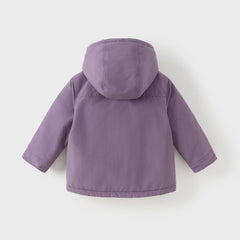 Dave&Bella Kids Girls/Boys Winter Cozy Outwear Plush-lined Hooded Padded Jackets