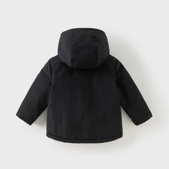 Dave&Bella Kids Girls/Boys Winter Cozy Outwear Plush-lined Hooded Padded Jackets