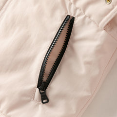 Dave&Bella Kids Girls/Boys Winter Cozy Outwear Plush-lined Hooded Padded Jackets