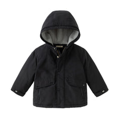 Dave&Bella Kids Girls/Boys Winter Cozy Outwear Plush-lined Hooded Padded Jackets
